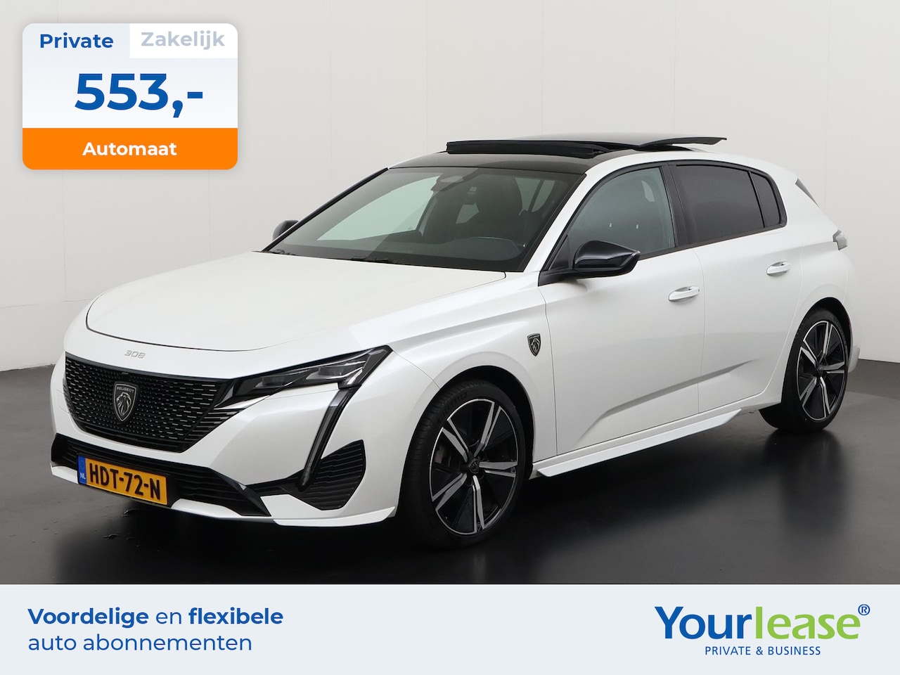 Peugeot 308 - 1.2 PureTech GT Automaat | All-in 553,- Private Lease | Zondag Open! - AutoWereld.nl