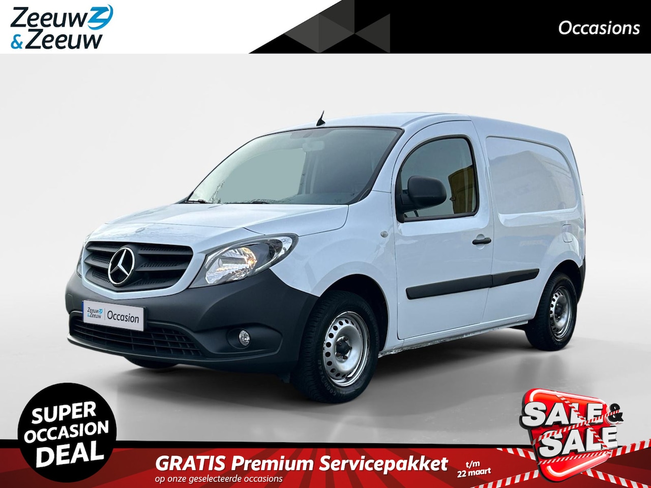 Mercedes-Benz Citan - 108 CDI BlueEFFICIENCY | Schuifdeur Rechts | Navigatie | Bluetooth | Airco | - AutoWereld.nl