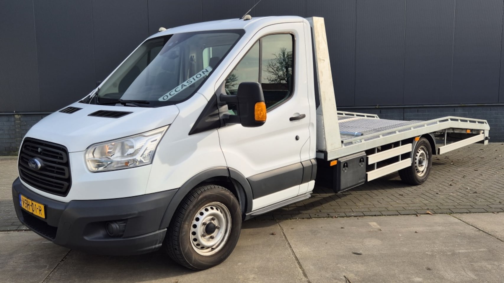 Ford Transit - 350 2.2 TDCI *Autotransporter*airco*luchtvering*155pk* - AutoWereld.nl