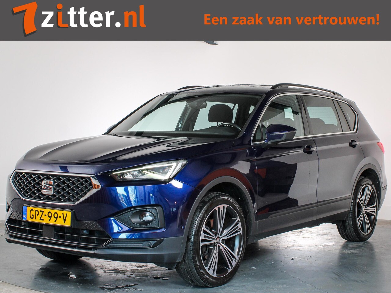 Seat Tarraco - 1.5TSI Style 7-persoons, Camera, Navigatie, Cruise Control, App-connect, Virtual, Keyless - AutoWereld.nl