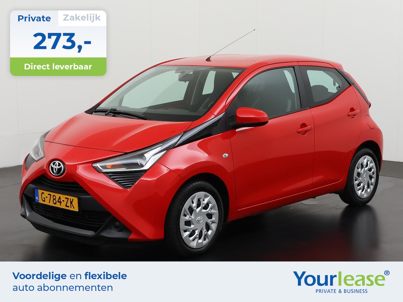 Toyota Aygo - 1.0 VVT-i x-play limited | All-in 273,- Private Lease | Zondag Open! - AutoWereld.nl