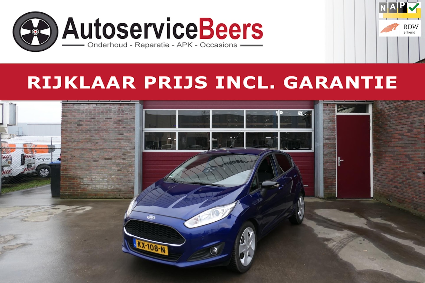 Ford Fiesta - 1.5 TDCi Style Ultimate Lease Edition 1.5 TDCi Style Ultimate Lease Edition, Airco, PDC, 5 deurs, Rijklaarprijs incl. garantie. - AutoWereld.nl