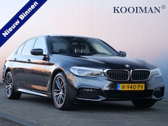 BMW 5-serie - 520i 184pk High Executive Edition M-pakket Automaat Trekhaak / LED / El.Stoelverstelling