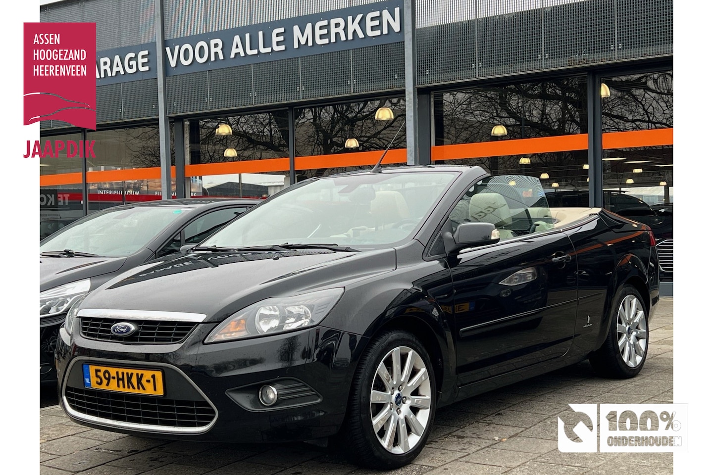 Ford Focus Coupé-Cabriolet - BWJ 2009 | 1.6 101PK Titanium | LEER | CLIMA | STOELVERWARMING | LICHTMETAAL | - AutoWereld.nl