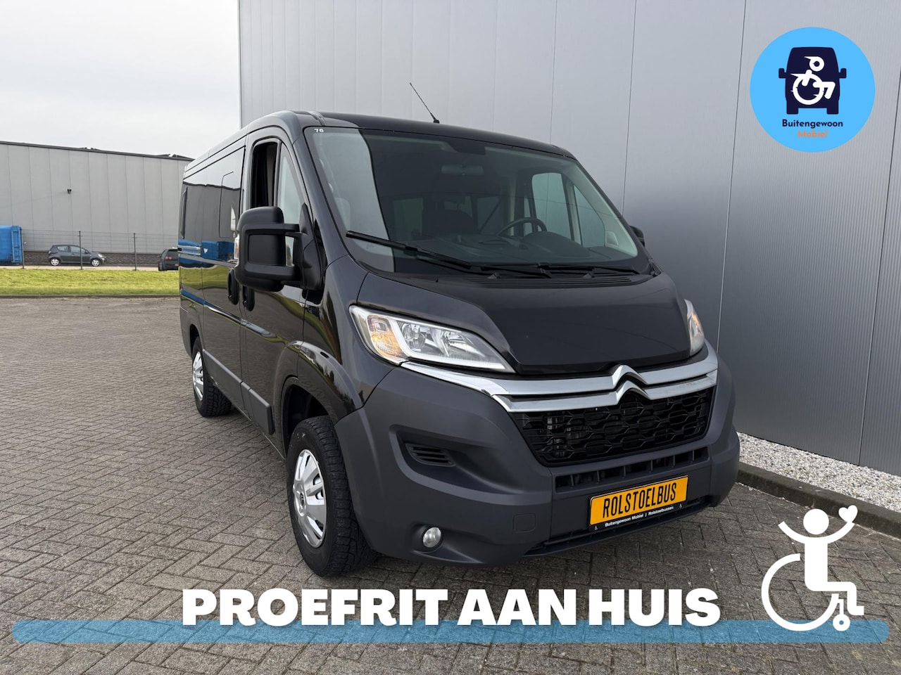 Citroën Jumper - Citroën Jumper 2016 Rolstoelbus | Rolstoel Voorin - AutoWereld.nl