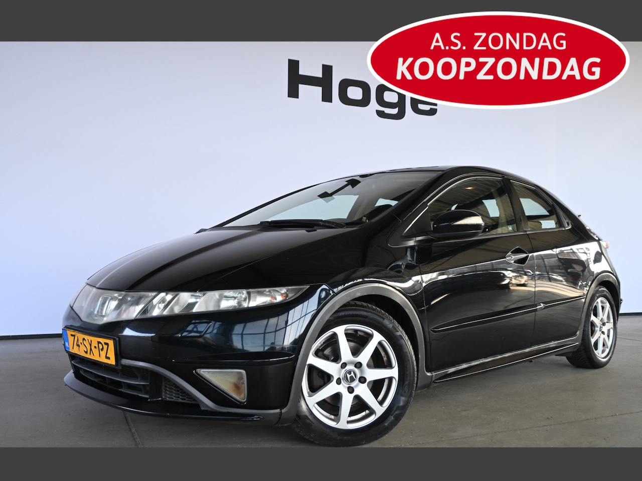 Honda Civic - 2.2 CTDi Executive Clima Panoramadak All in Prijs Inruil Mogelijk! - AutoWereld.nl