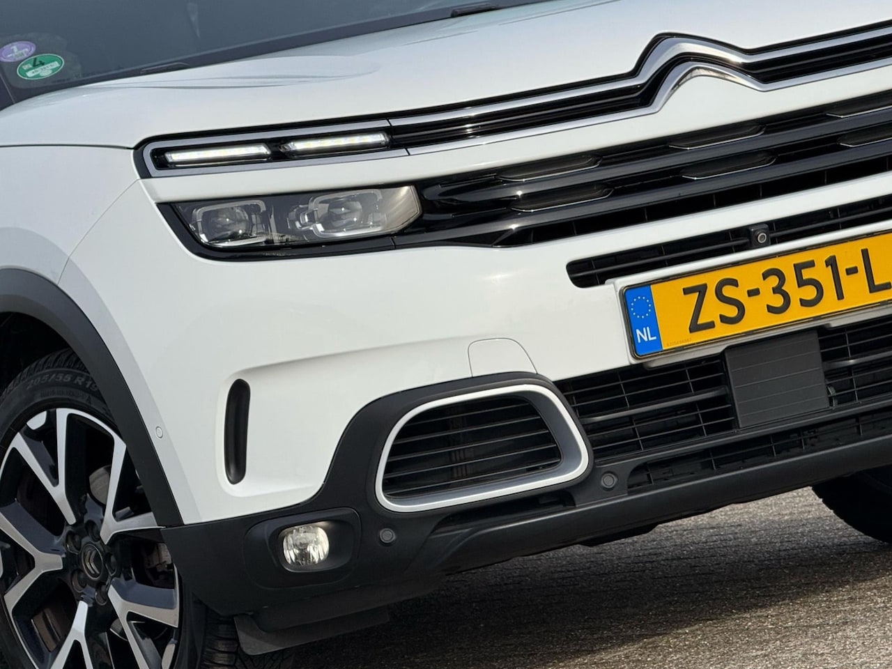 Citroën C5 Aircross - 1.2 PureTech 130pk Shine - Blanc Bancuise - 119dkm - BTW - AutoWereld.nl