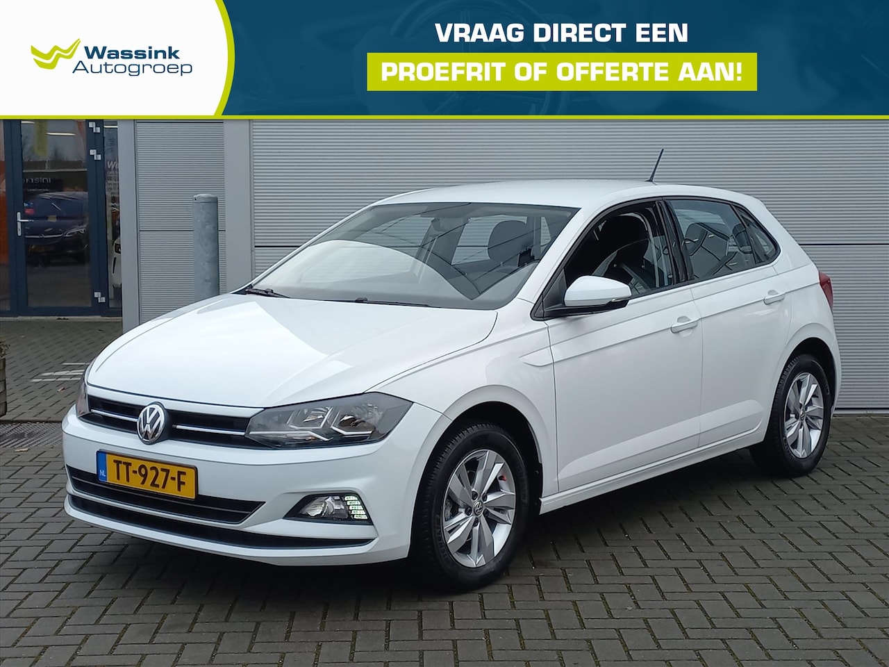 Volkswagen Polo - 1.0 TSI 95pk Comfortline Business | Airconditioning | Navigatie | Apple + Android | Adapti - AutoWereld.nl