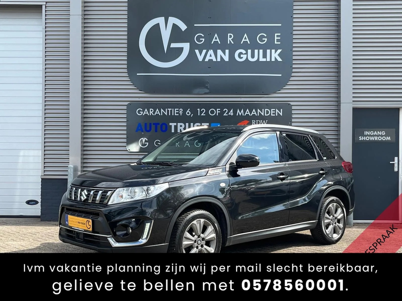 Suzuki Vitara - 1.4 Boosterjet 140PK AllGrip Clima,Cruise,LaneAssist,Stoelverw.,Camera,Bluetooth,Isofix, - AutoWereld.nl