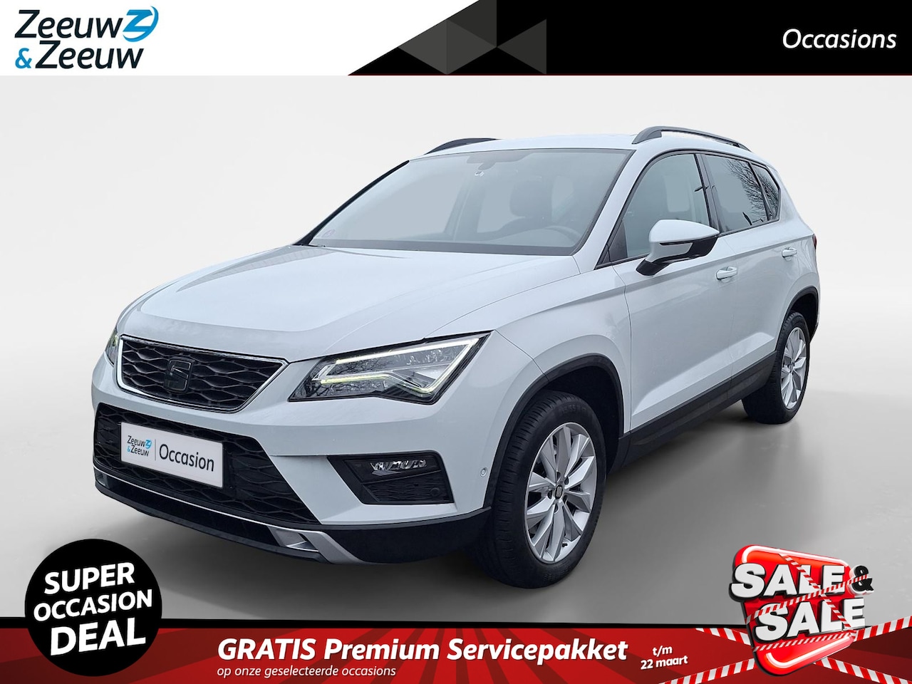 Seat Ateca - 1.4 EcoTSI Style Business Intense Cruise control | Climate control | Navi | 12 maanden Bov - AutoWereld.nl