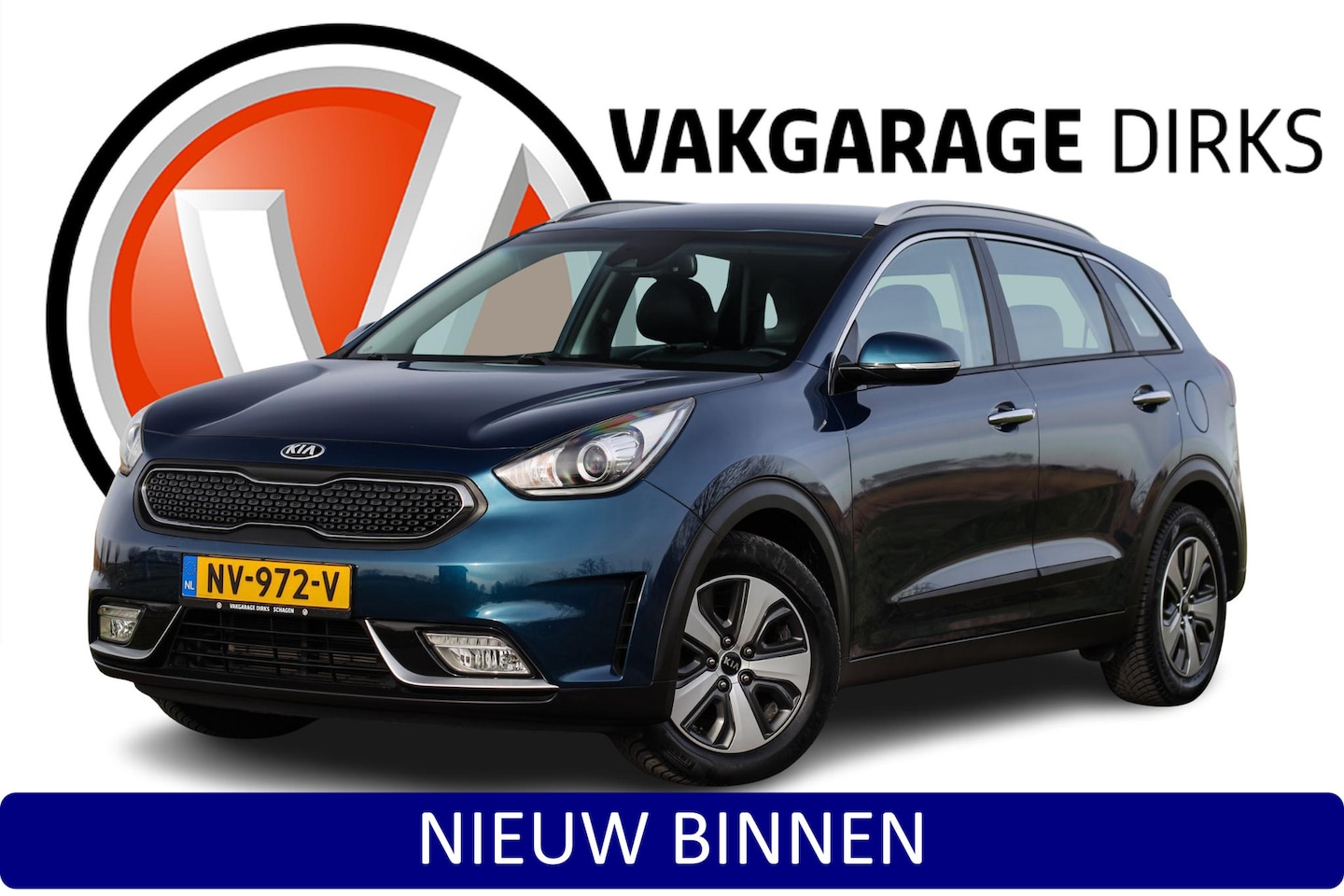 Kia Niro - 1.6 GDi Hybrid First Edition ✅ Carplay ✅ Camera ✅ Navi - AutoWereld.nl