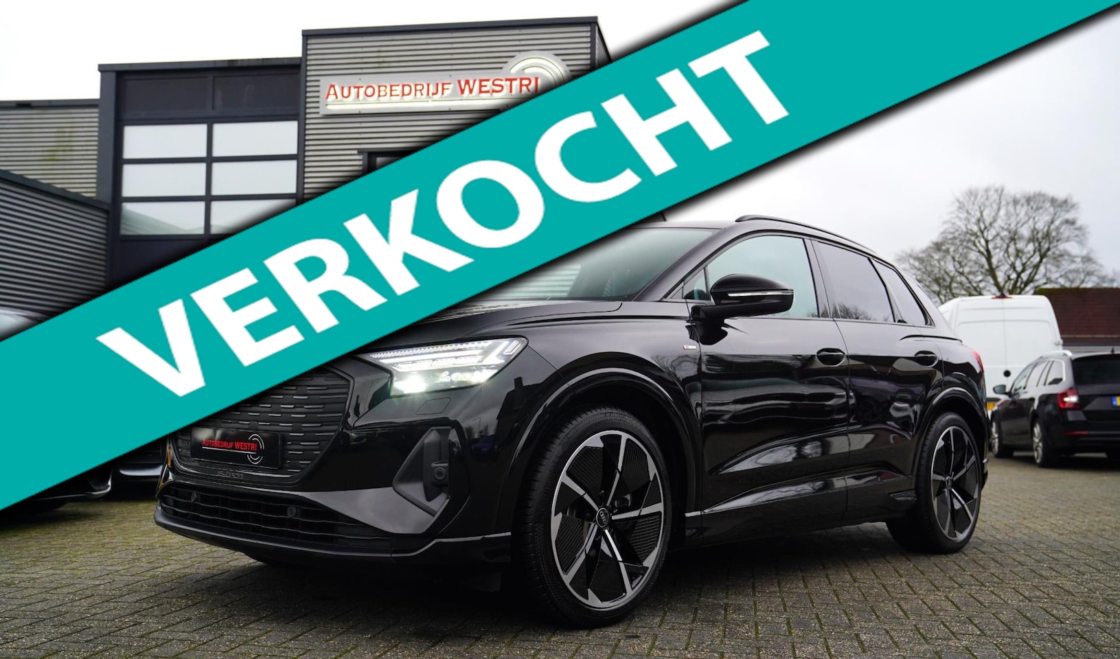 Audi Q4 e-tron - 40 Launch edition S Competition 77 kWh | Panorama | Adaptieve Cruise Control | 21 inch | M - AutoWereld.nl