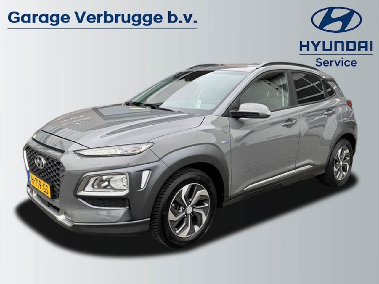 Hyundai Kona - 1.6 GDI HEV Fashion | Trekhaak afn. 1300kg! | Navigatie | Achter - AutoWereld.nl