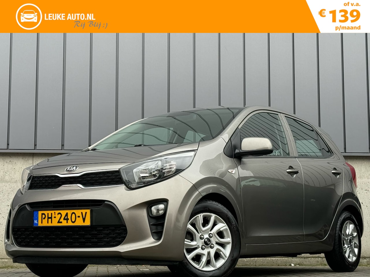 Kia Picanto - 1.0 CVVT 5-Deurs Comfortline Apple-Carplay Camera - AutoWereld.nl