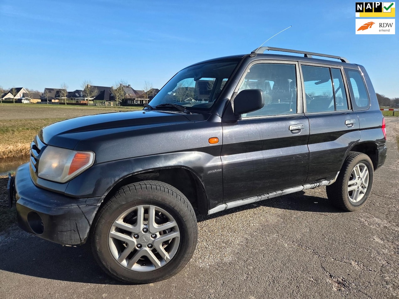 Mitsubishi Pajero Pinin - 1.8 MPI GLX Long Body 1.8 MPI GLX Long Body - AutoWereld.nl