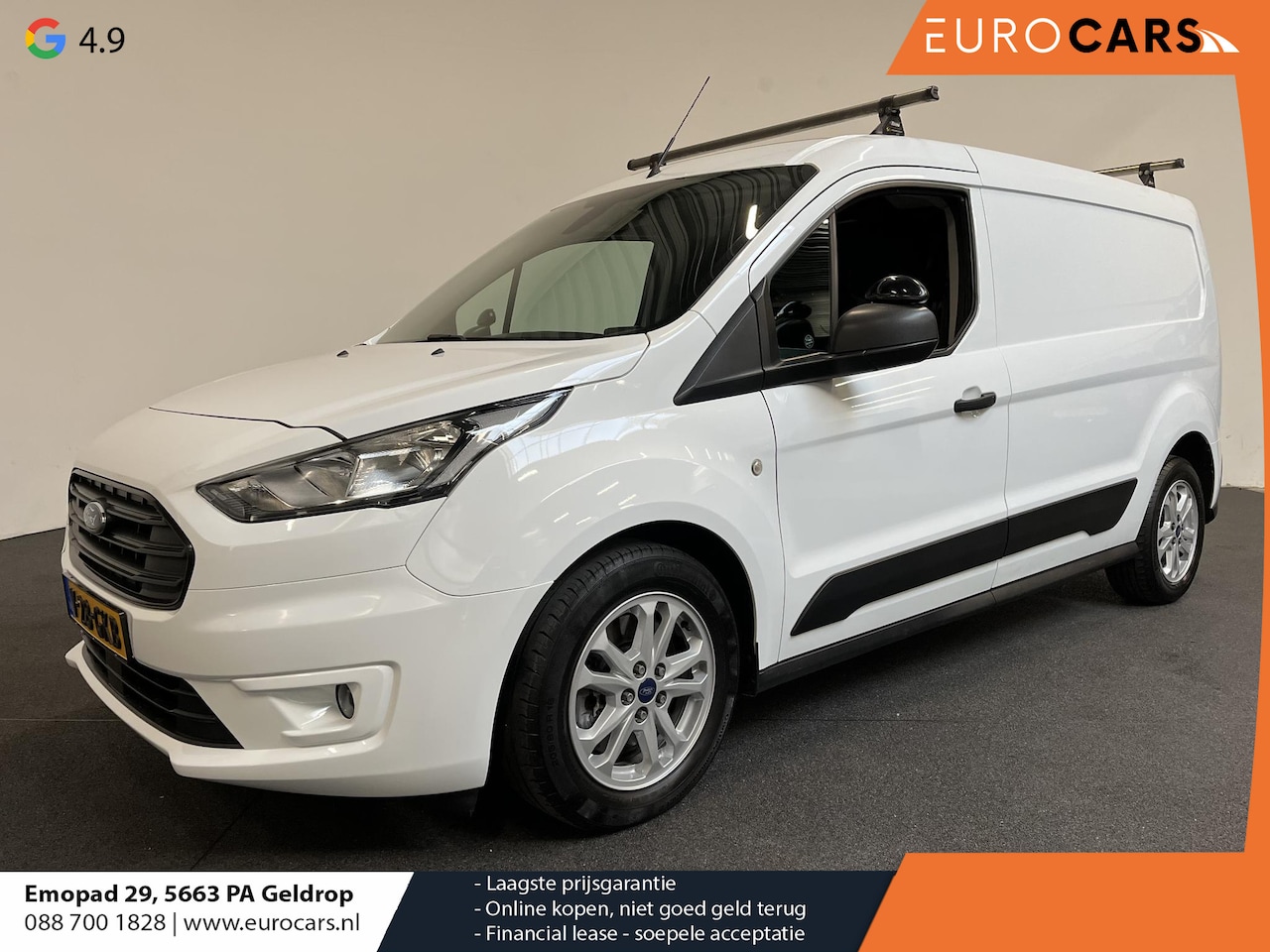 Ford Transit Connect - 1.0 Ecoboost L1 Trend Trekhaak Parkeersensoren Airco - AutoWereld.nl