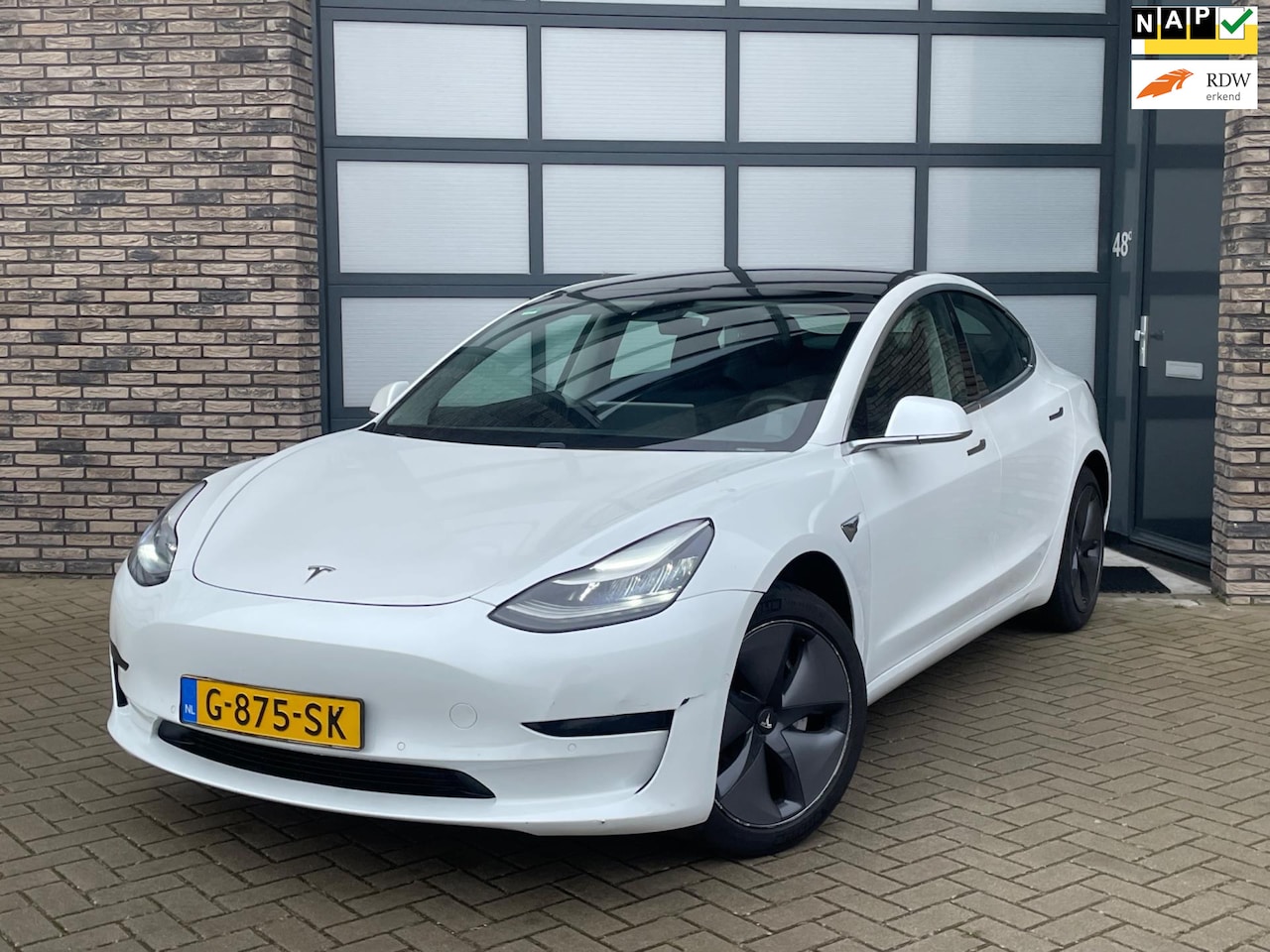 Tesla Model 3 - Standard Range RWD Plus 60 kWh AUTOPILOT Incl. BTW Wit - AutoWereld.nl