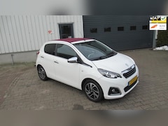 Peugeot 108 - 1.2 VTi Allure Top leer, stoelverwarming, cabrio