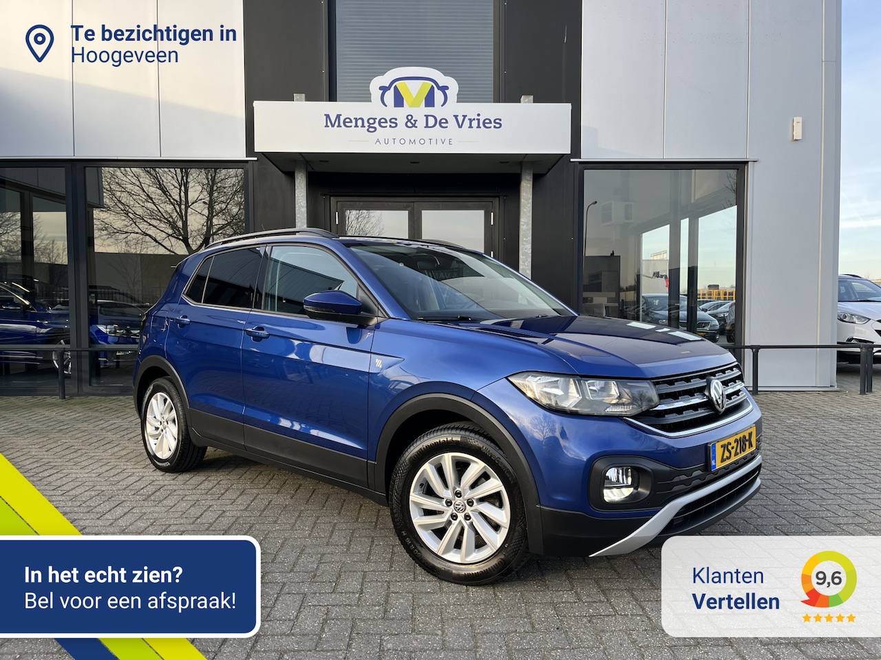 Volkswagen T-Cross - 1.0 TSI Life Airco ECC | NAP | Isofix | Adaptive Cruise Control - AutoWereld.nl