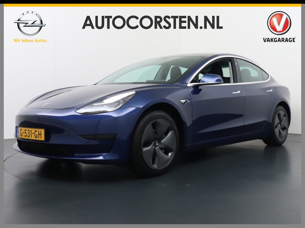 Tesla Model 3 - SR+60kWh 325PK FSD-Voorbereid AutoPilot Lmv 18" Leder Pano.Dak Adaptive-Cruise Camera's El - AutoWereld.nl