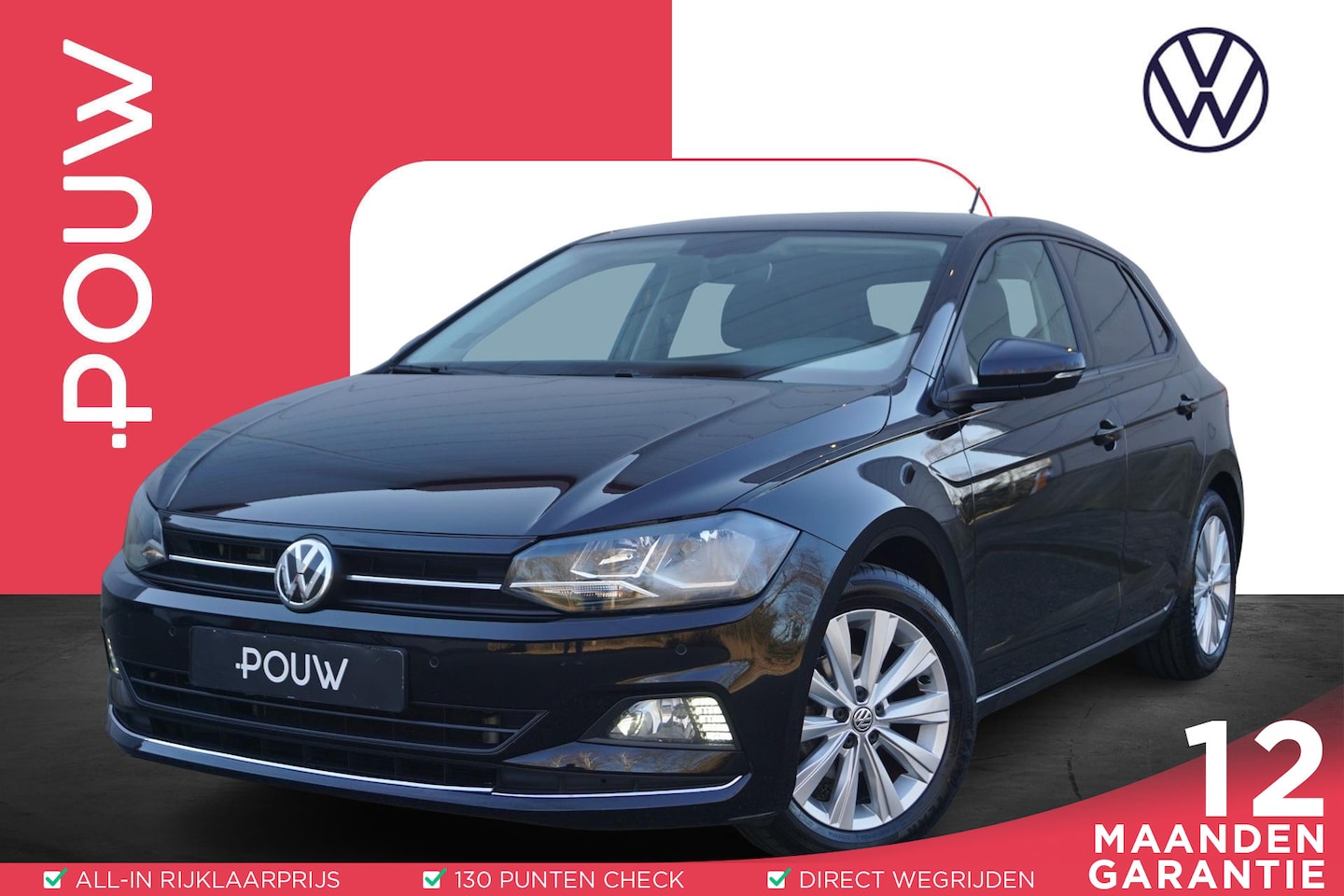 Volkswagen Polo - 1.0 TSI 95pk Highline | Navigatie | Parkeersensoren V+A | Apple Carplay & Android Auto - AutoWereld.nl