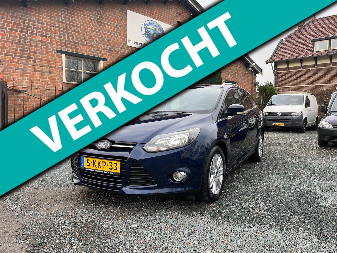 Ford Focus Wagon - 1.0 EcoBoost Titanium 1.0 EcoBoost Titanium ( Climate controle + Navigatie + Nieuwe Apk ) - AutoWereld.nl