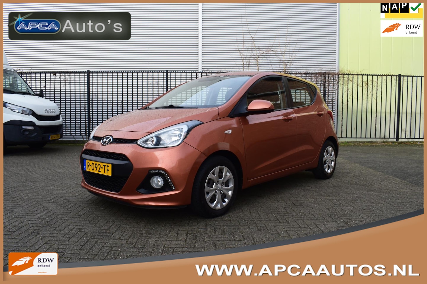 Hyundai i10 - 1.0i i-Drive NAP Airco CruiseC Volledig OH 5 Deurs - AutoWereld.nl