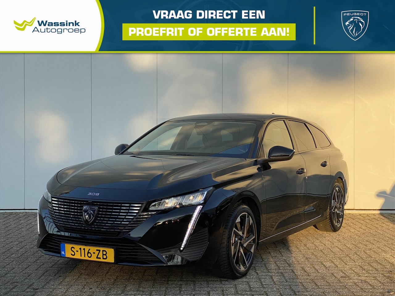 Peugeot 308 SW - 1.2 Puretech 130pk Allure Pack Business | Navigatie | CarPlay | Camera + Sensoren | Adapti - AutoWereld.nl