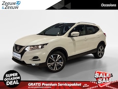 Nissan Qashqai - 1.3 DIG-T Design Edition 159PK AUTOMAAT | Panorama dak | 360-Camera | Parkeersensoren | Tr