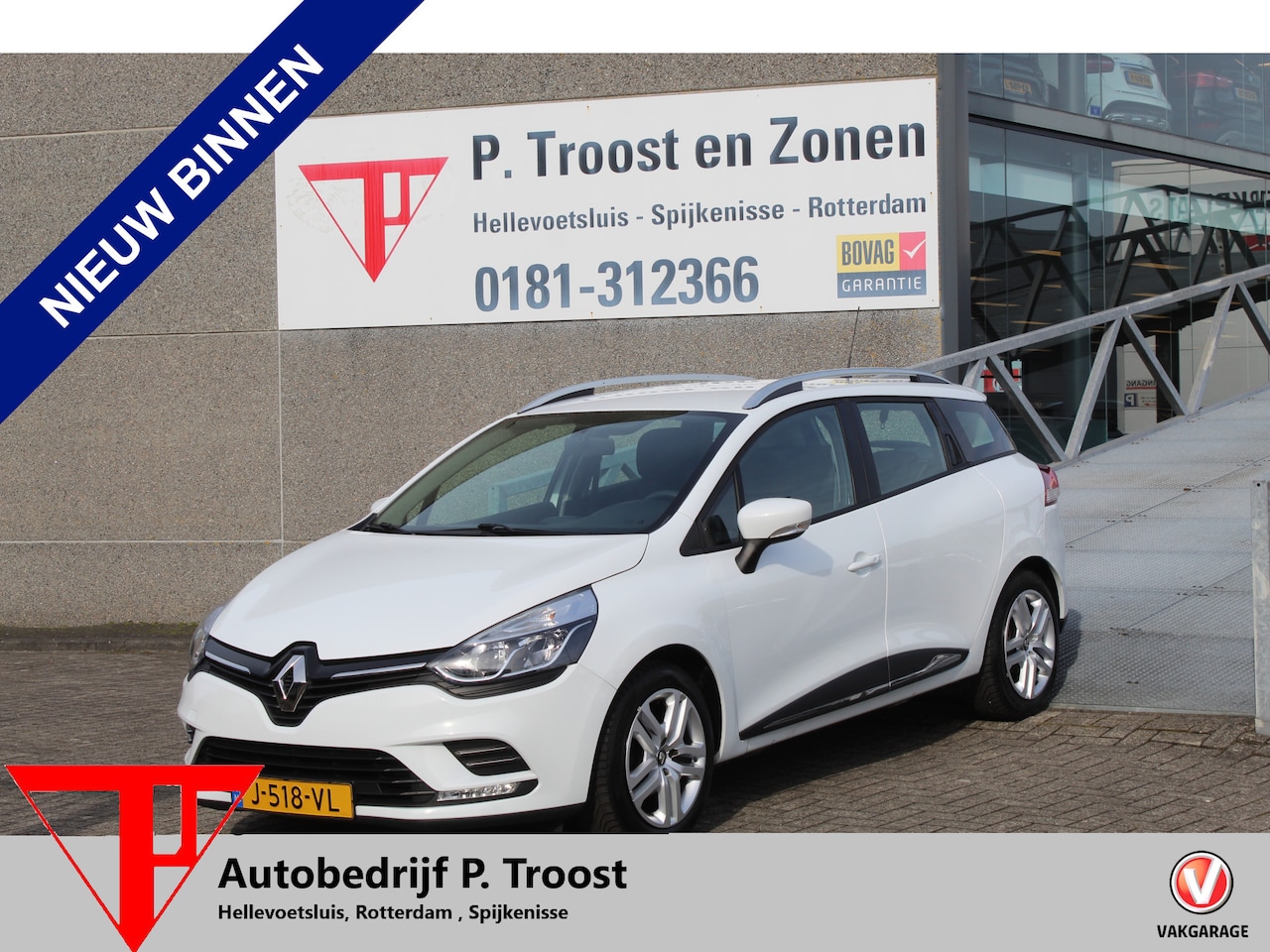 Renault Clio Estate - 0.9 TCe Zen Uniek!!/Lage kilometerstand/Navigatie/Cruise control/Airco/Spraakbediening/Mul - AutoWereld.nl