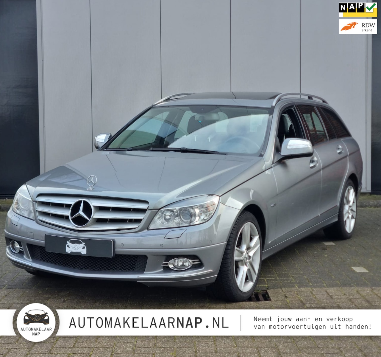 Mercedes-Benz C-klasse Estate - 350 Avantgarde / Panoramadak / Harman Kardon / 272 PK / Youngtimer / - AutoWereld.nl