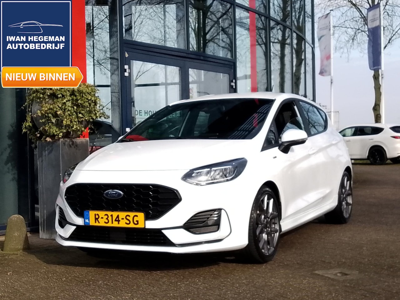 Ford Fiesta - 1.0 EcoBoost Hybrid ST-Line | Navi via Smartphone | ECC | PDC | Cruise Control | LM Velgen - AutoWereld.nl