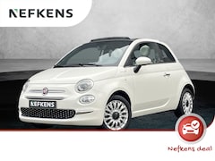 Fiat 500 C - 70pk Hybrid Dolcevita Cabrio | 1ste eig. | Climate control | Half leer