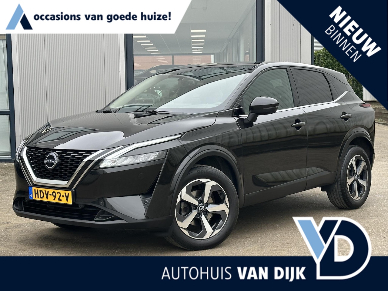 Nissan Qashqai - 1.3 MHEV Xtronic N-Connecta | Stuur- Stoelverw./Navi/360° Camera/Apple Carplay - AutoWereld.nl