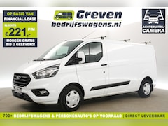 Ford Transit Custom - 2.0 TDCI L2H1 Airco Camera Carplay Cruise Trekhaak 2800KG Trekgew. Stoelverwarming Parkeer