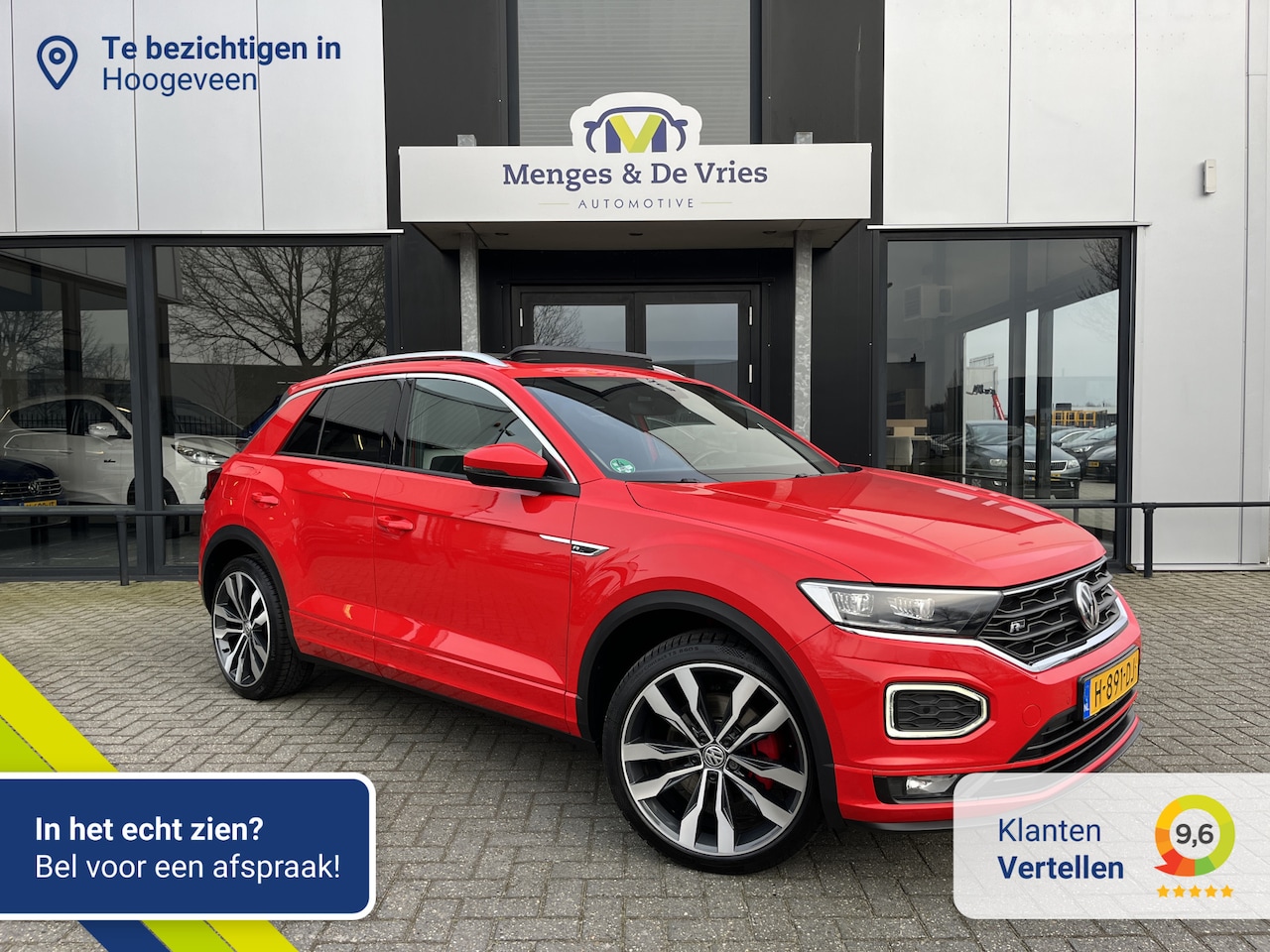 Volkswagen T-Roc - 1.5 TSI Sport Business R LED | R-Line | Keyless | Virtual | Camera | DAB | Apple Carplay A - AutoWereld.nl