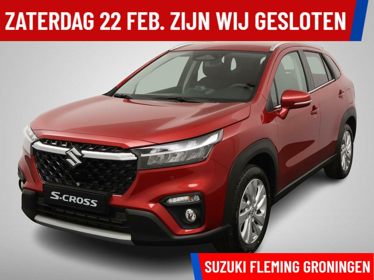 Suzuki S-Cross - 1.4 Boosterjet Select Smart Hybrid Voorraad - AutoWereld.nl