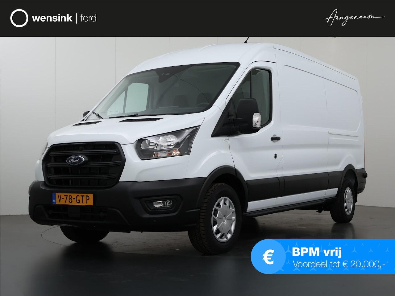 Ford Transit - 350 2.0 TDCI | L3 H2 | Trend | Navigatie | Stoelverwarming | Trekhaak 2500 KG AHW | Airco - AutoWereld.nl