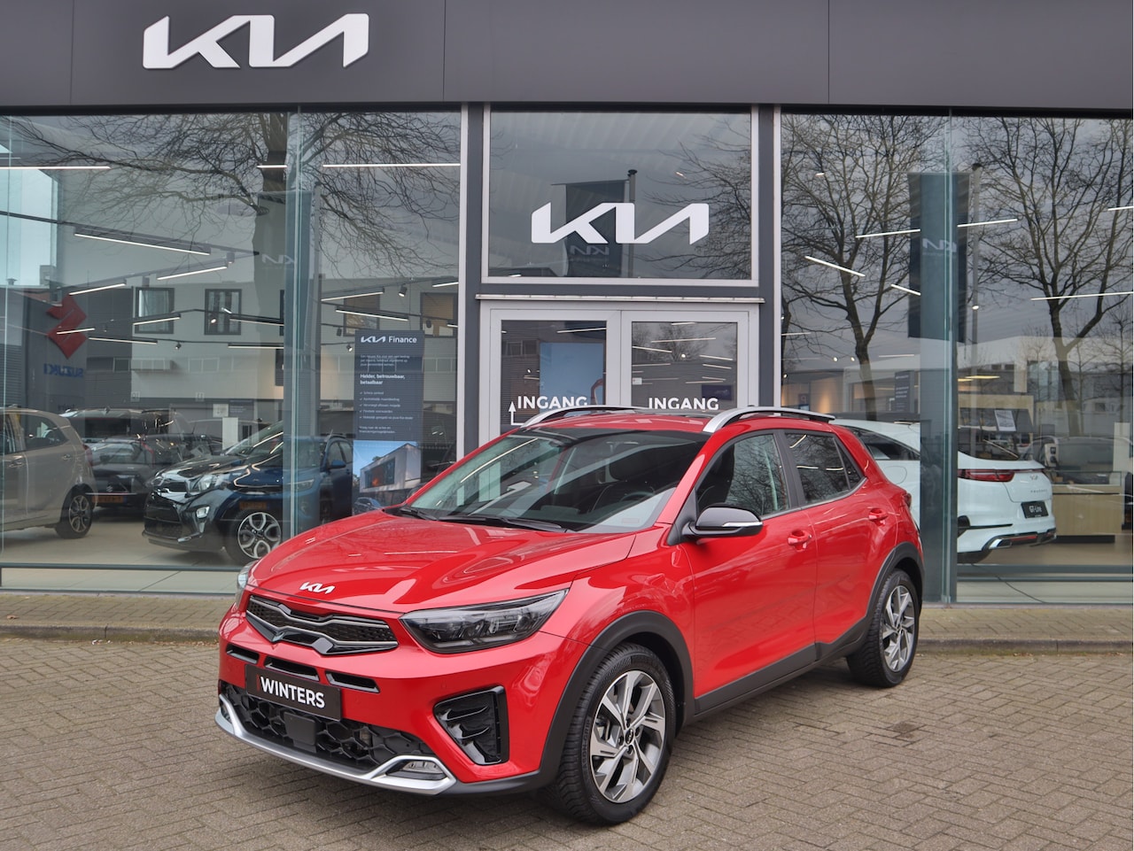 Kia Stonic - 1.0 T-GDi MHEV GT-PlusLine SK-Dak ECC Cr.Control Navi+Camera+BT Stoel+Stuurverw. Keyless 1 - AutoWereld.nl