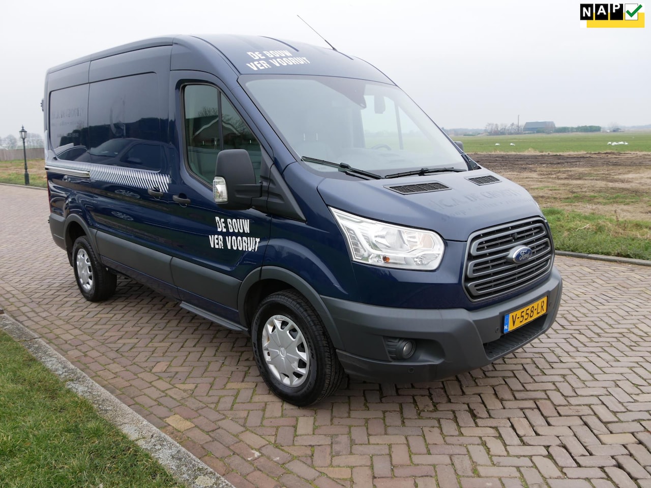 Ford Transit - 350 2.0 TDCI 96kW L2H2 Trend AC NAVI 3-SEATS - AutoWereld.nl