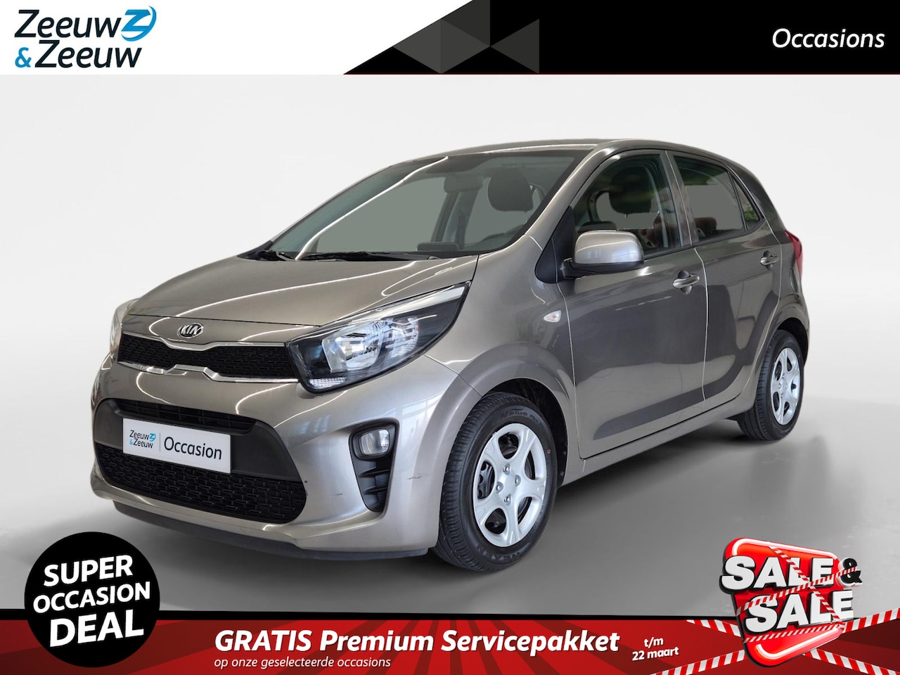 Kia Picanto - 1.0 MPi DynamicPlusLine | Airco | Navi | Camera | Cruise Control | - AutoWereld.nl