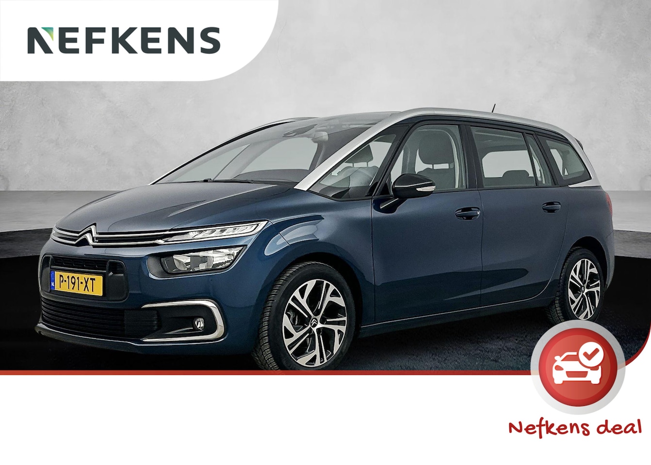 Citroën Grand C4 SpaceTourer - 130 pk Business | 1ste eigenaar | Trekhaak | 7 persoons | Camera | Stoelverwarming - AutoWereld.nl