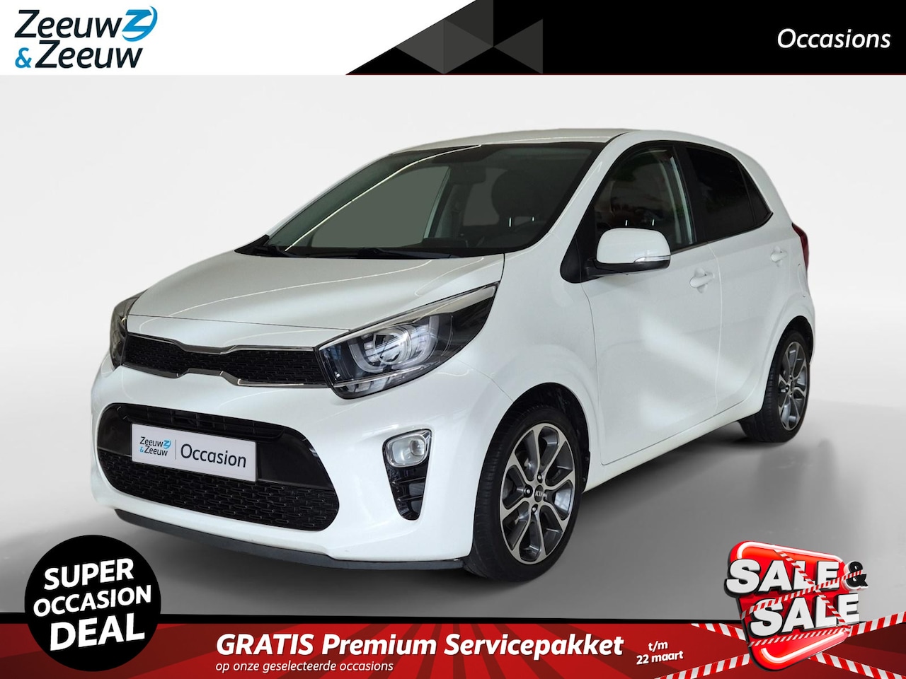 Kia Picanto - 1.0 CVVT Design Edition | Airco | Navi | Camera | LM Velgen | Leder | - AutoWereld.nl