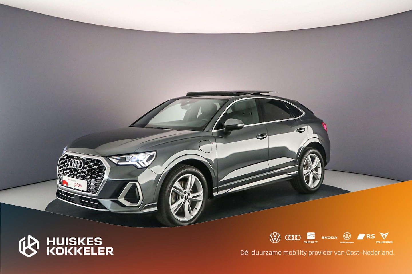 Audi Q3 Sportback - 45 TFSI e S Edition | Adapt. Cruise | Stoelverwarming | Audi Sound | S Line | Pano. Dak | - AutoWereld.nl