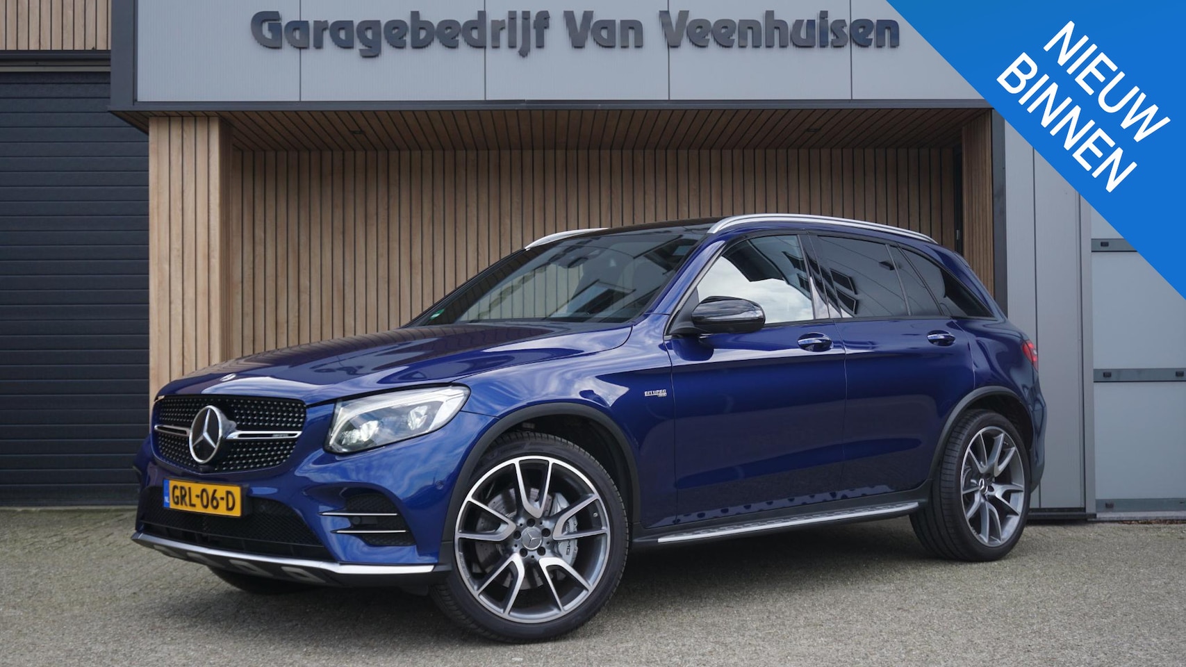 Mercedes-Benz GLC-klasse - 43 AMG 367pk 4MATIC Airmatic Burmester Pano.Dak 360-View HUD Night Pack 21inch LM *Brillia - AutoWereld.nl