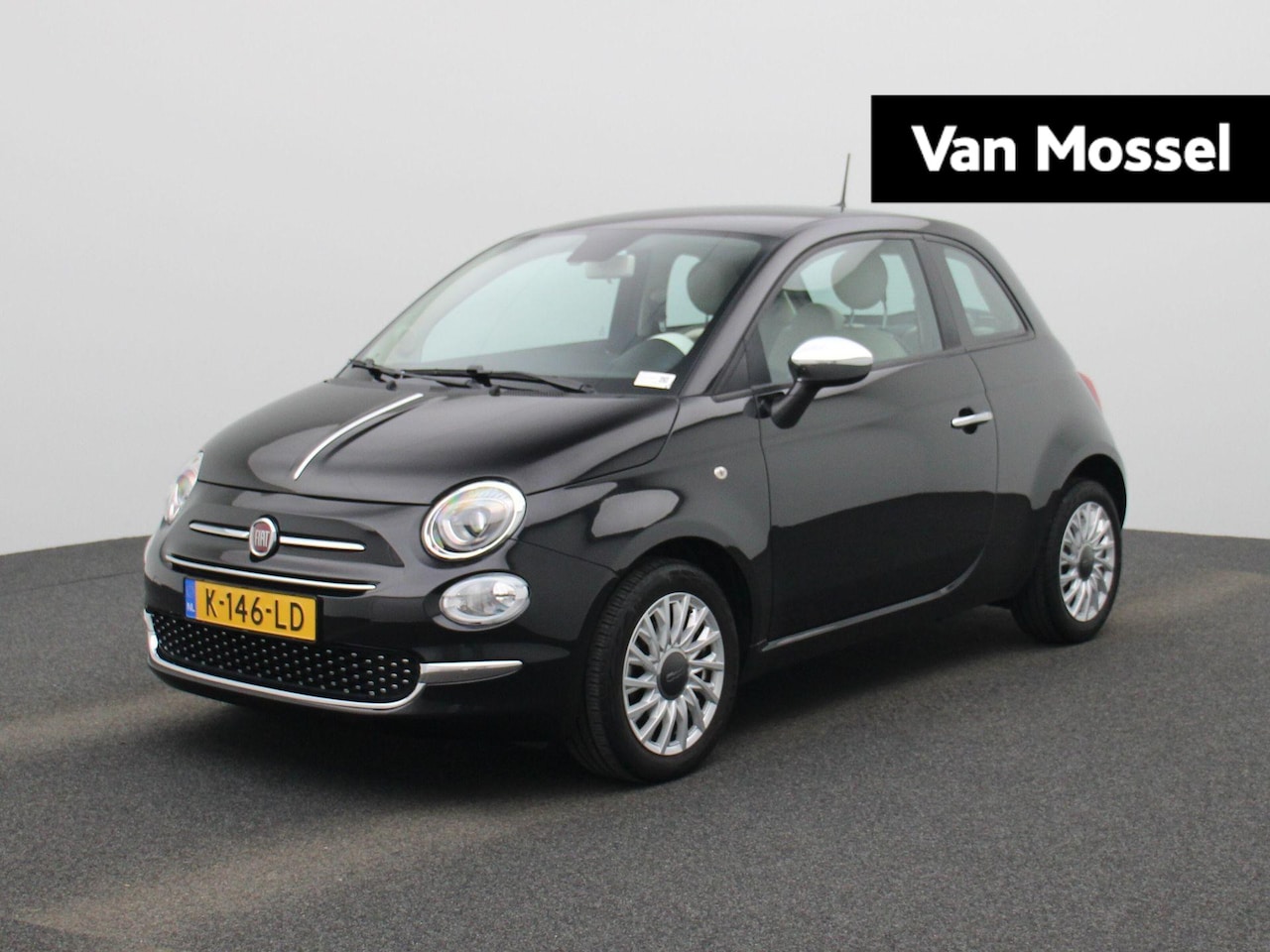 Fiat 500 - 1.0 Hybrid Lounge | Navigatie | Airco | Parkeer sensoren | DAB | LMV | cruise control | Bl - AutoWereld.nl