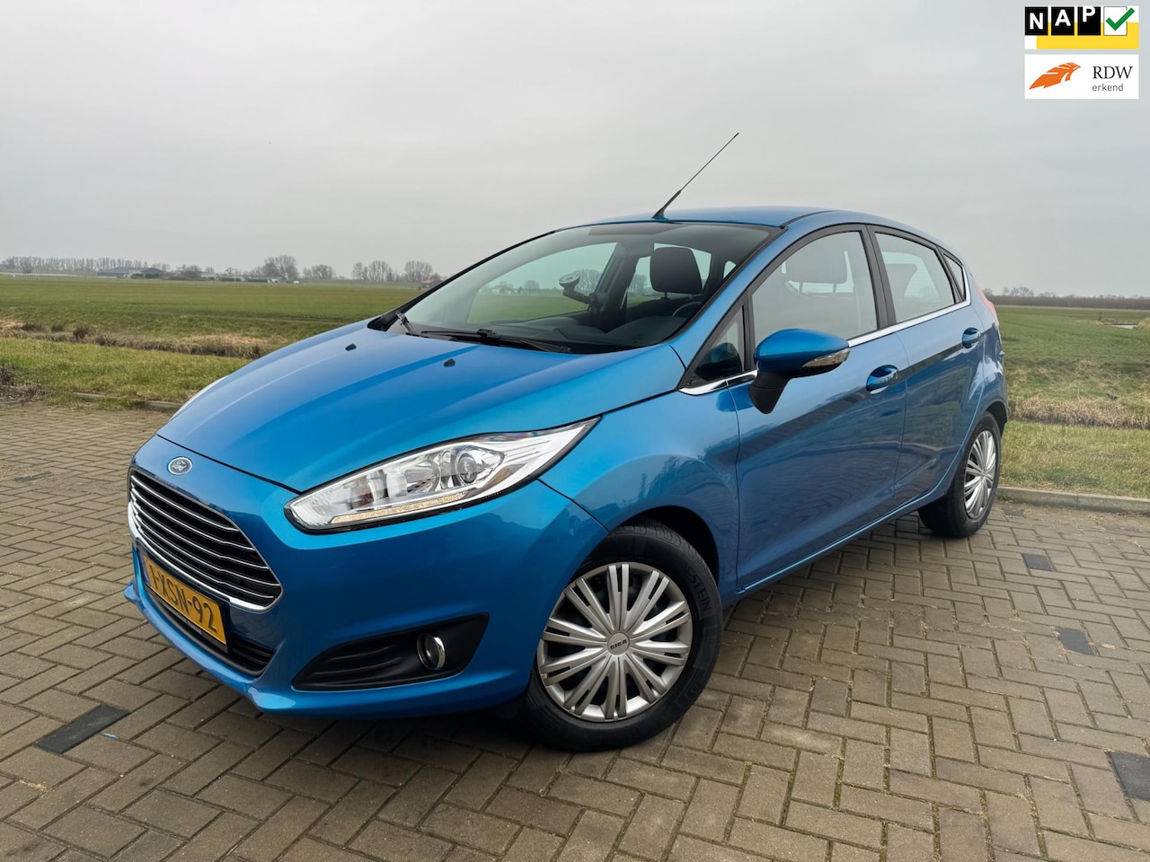 Ford Fiesta - 1.0 EcoBoost Titanium 1.25 2014 Airco 5 Deurs USB 125PK - AutoWereld.nl