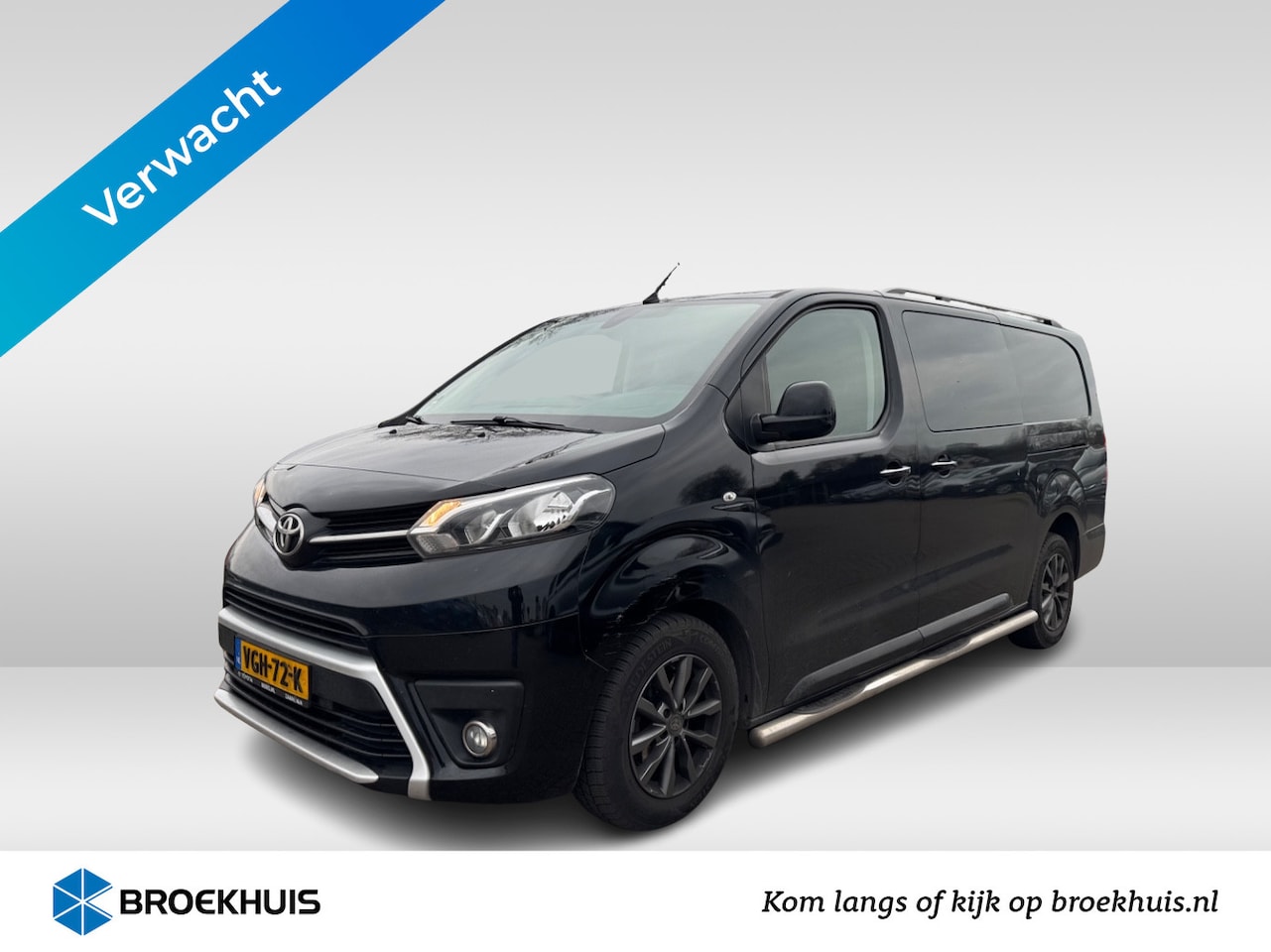 Toyota PROACE Long Worker - 2.0 D-4D Professional DC Automaat | Navi | Clima | Side-Bars | Keyless | Parkeersensoren | - AutoWereld.nl