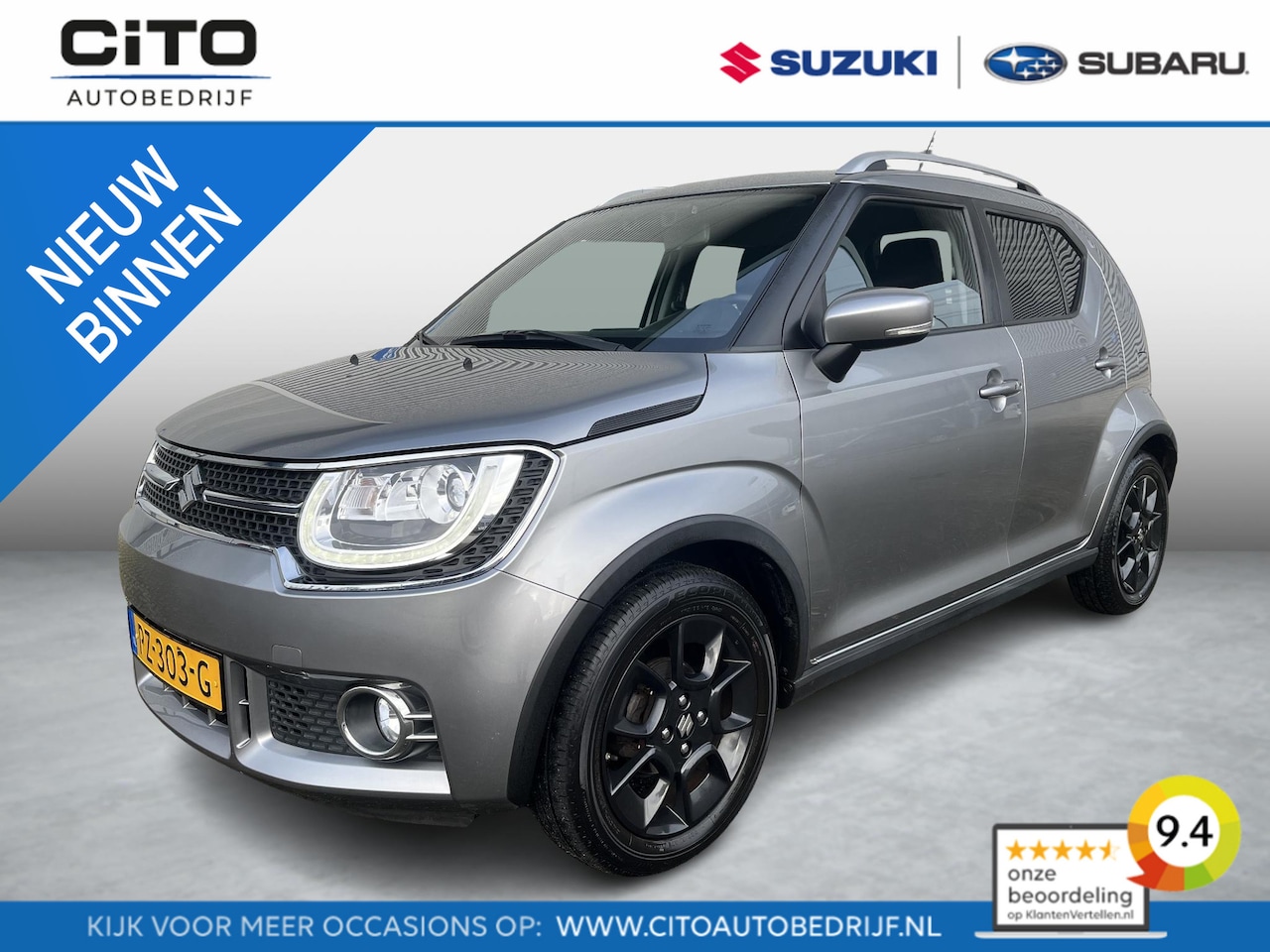 Suzuki Ignis - 1.2 Stijl Smart Hybrid | Afneembare trekhaak | Achteruitrijcamera | Meest luxe uitvoering - AutoWereld.nl