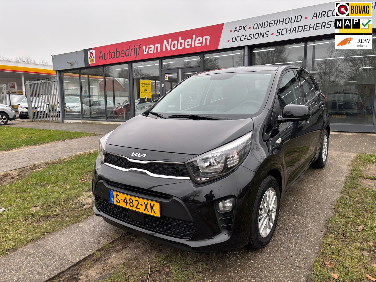 Kia Picanto - 1.0 DPi DynamicLine|AUTOMAAT|12MND GARANTIE|CRUISE CONTROL|AIRCO|CARPLAY|CAMERA - AutoWereld.nl